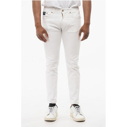 JEANS COUTURE Skinny Fit Denims with Belt Loops 14cm