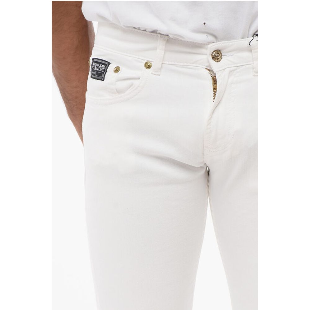 JEANS COUTURE Skinny Fit Denims with Belt Loops 14cm