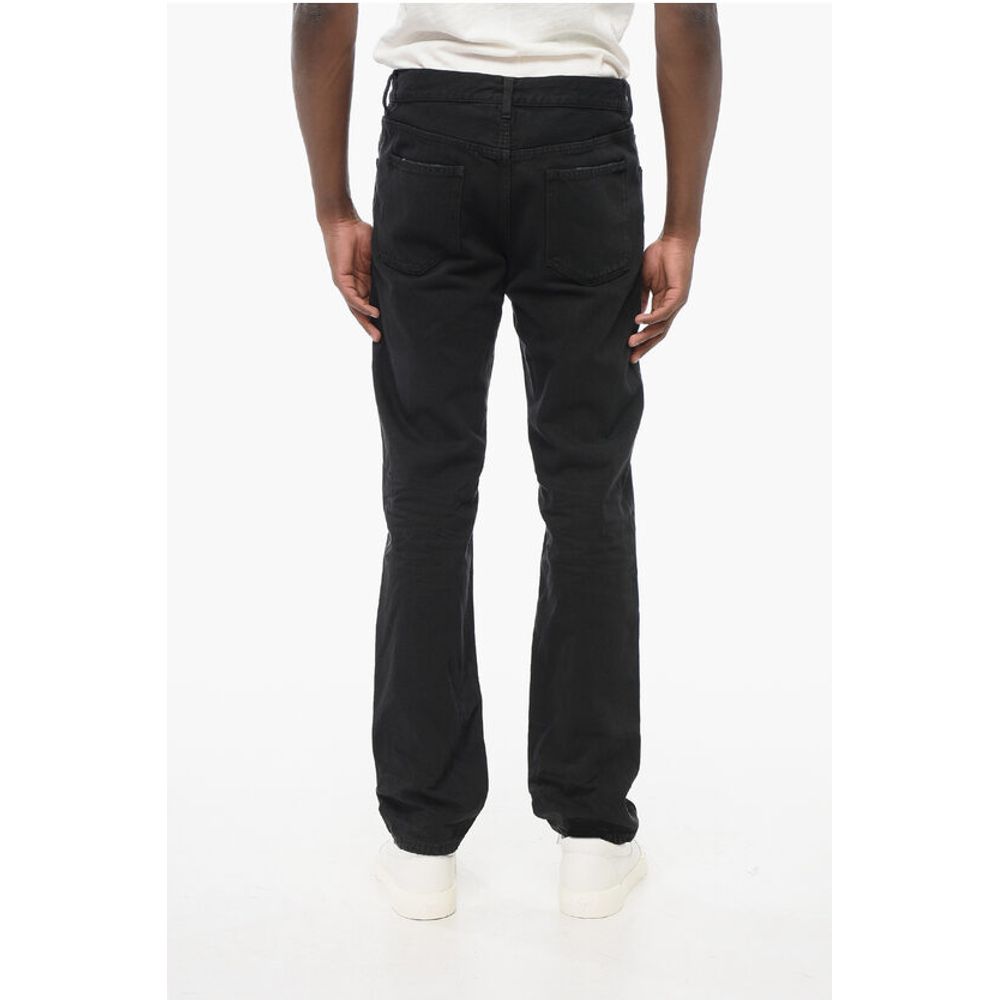 5-Pocket Skinny Fit Denims with Belt Loops 18cm