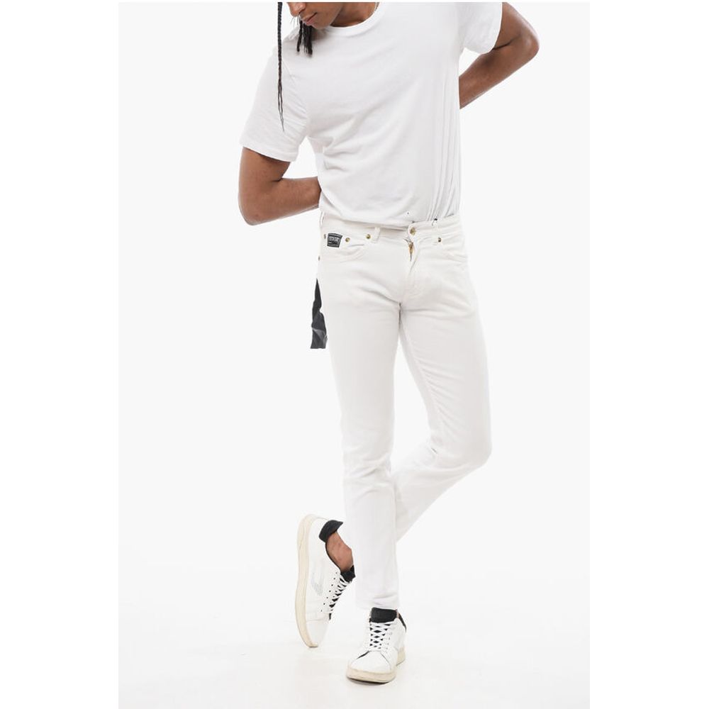 JEANS COUTURE Skinny Fit Denims with Belt Loops 14cm
