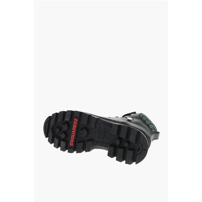 Trecking Boots with Monogram Fabbric Inserts