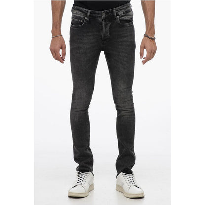 Dark Washed Skinny Fit Jeans 15cm
