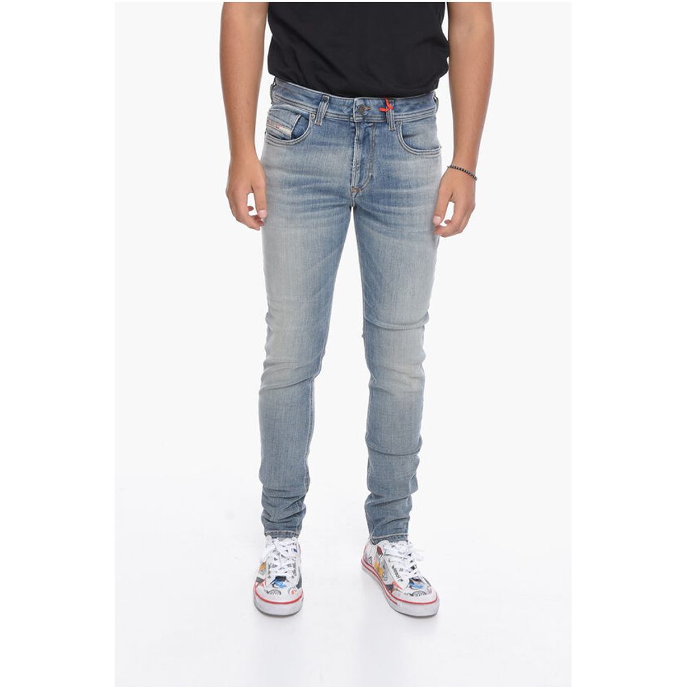 SLEENKER Low-waisted Denims with Skinny-fit 15cm