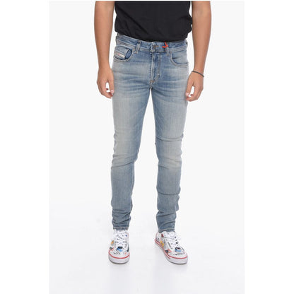 SLEENKER Low-waisted Denims with Skinny-fit 15cm