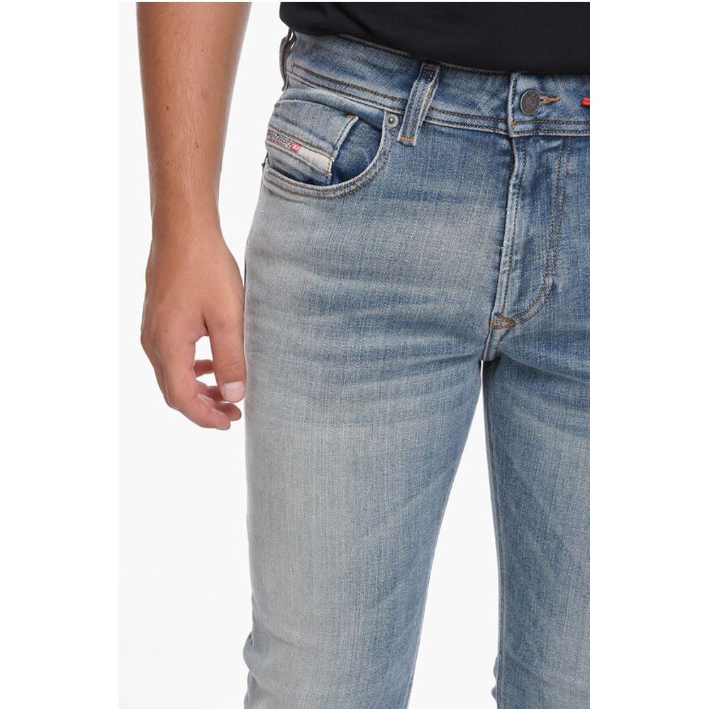 SLEENKER Low-waisted Denims with Skinny-fit 15cm