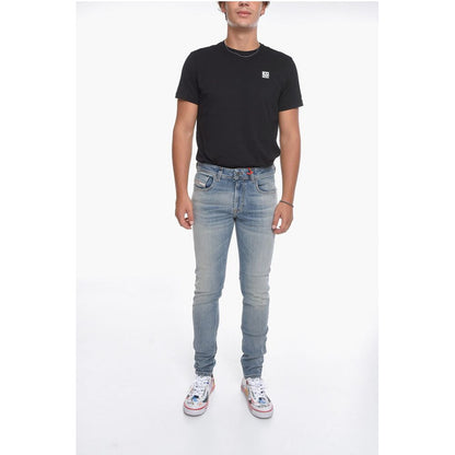 SLEENKER Low-waisted Denims with Skinny-fit 15cm