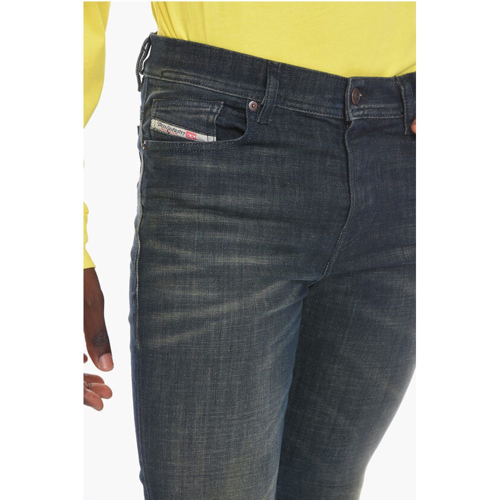 D-AMNY High-waisted Denims with Skinny-fit 16cm