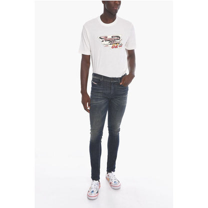 D-AMNY High-waisted Denims with Skinny-fit 15cm