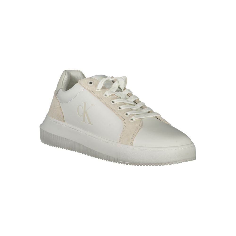 Zapatilla de deporte para hombre de polietileno blanco