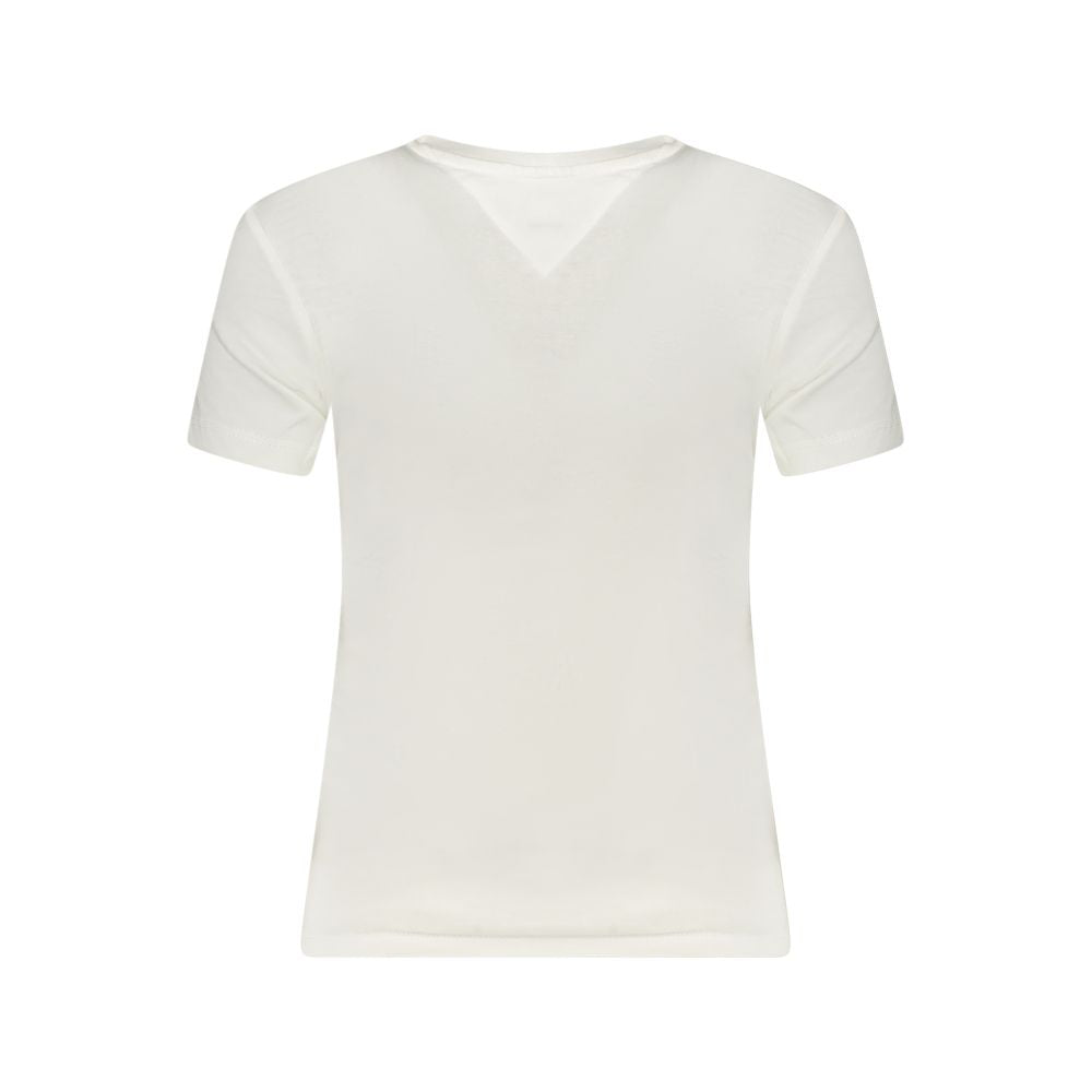 White Cotton Tops & T-Shirt