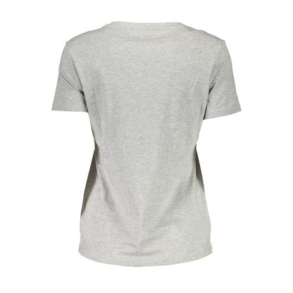 Brown Cotton Women T-Shirt