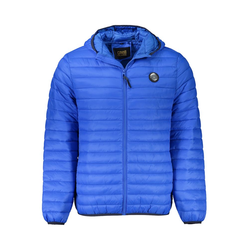 Chaqueta azul de poliamida para hombre