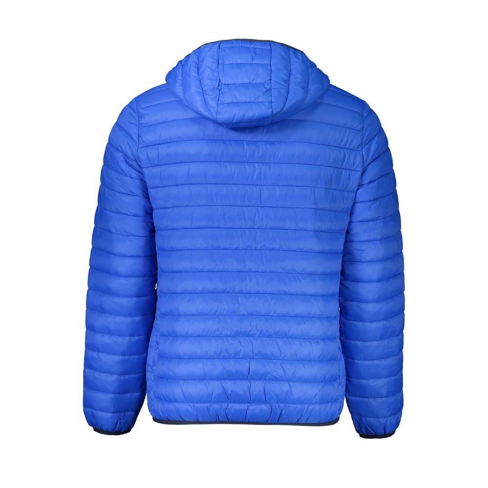 Chaqueta azul de poliamida para hombre
