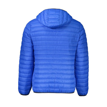 Chaqueta azul de poliamida para hombre