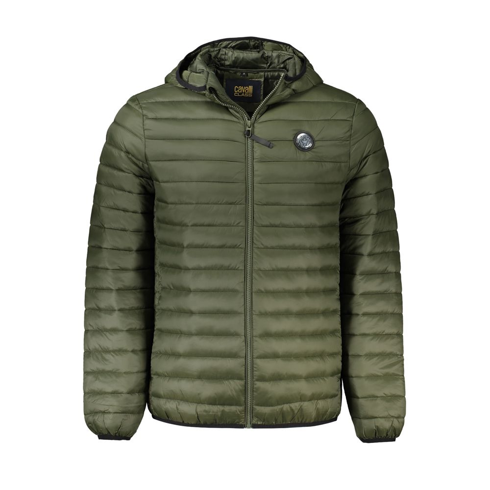 Chaqueta verde de poliamida para hombre