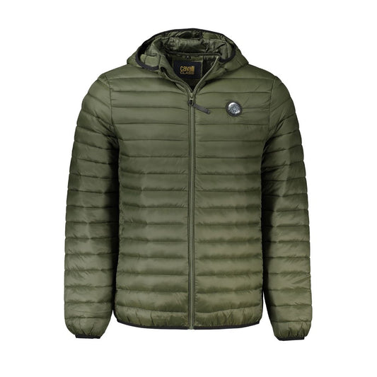 Chaqueta verde de poliamida para hombre