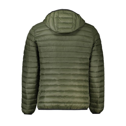 Chaqueta verde de poliamida para hombre