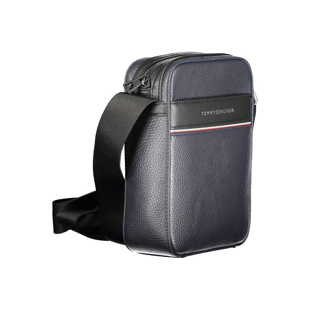 Blue Polyethylene Shoulder Bag