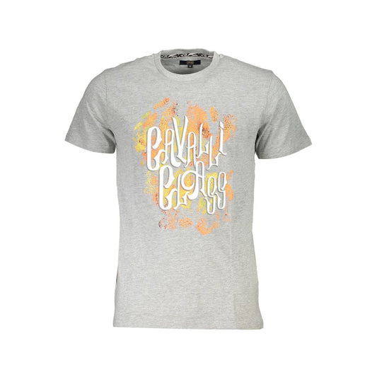 Camiseta marrón de algodón para hombre