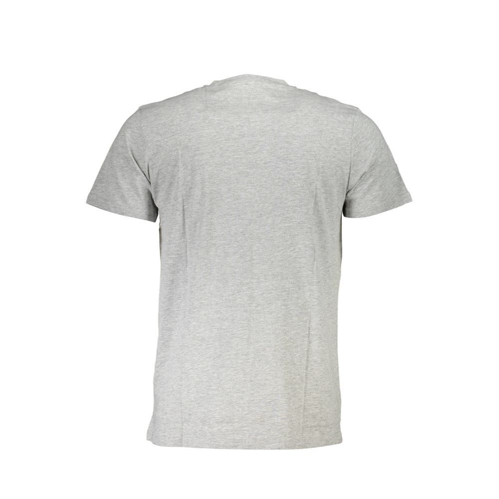 Camiseta marrón de algodón para hombre