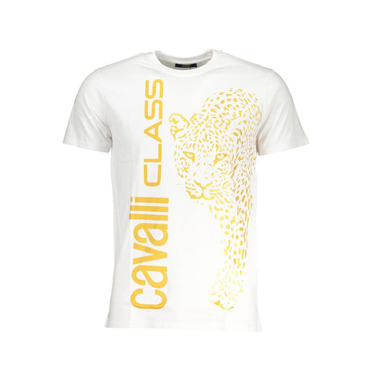 Camiseta blanca de algodón