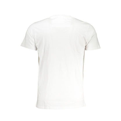 Camiseta blanca de algodón