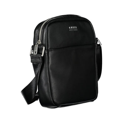 Black Polyethylene Shoulder Bag