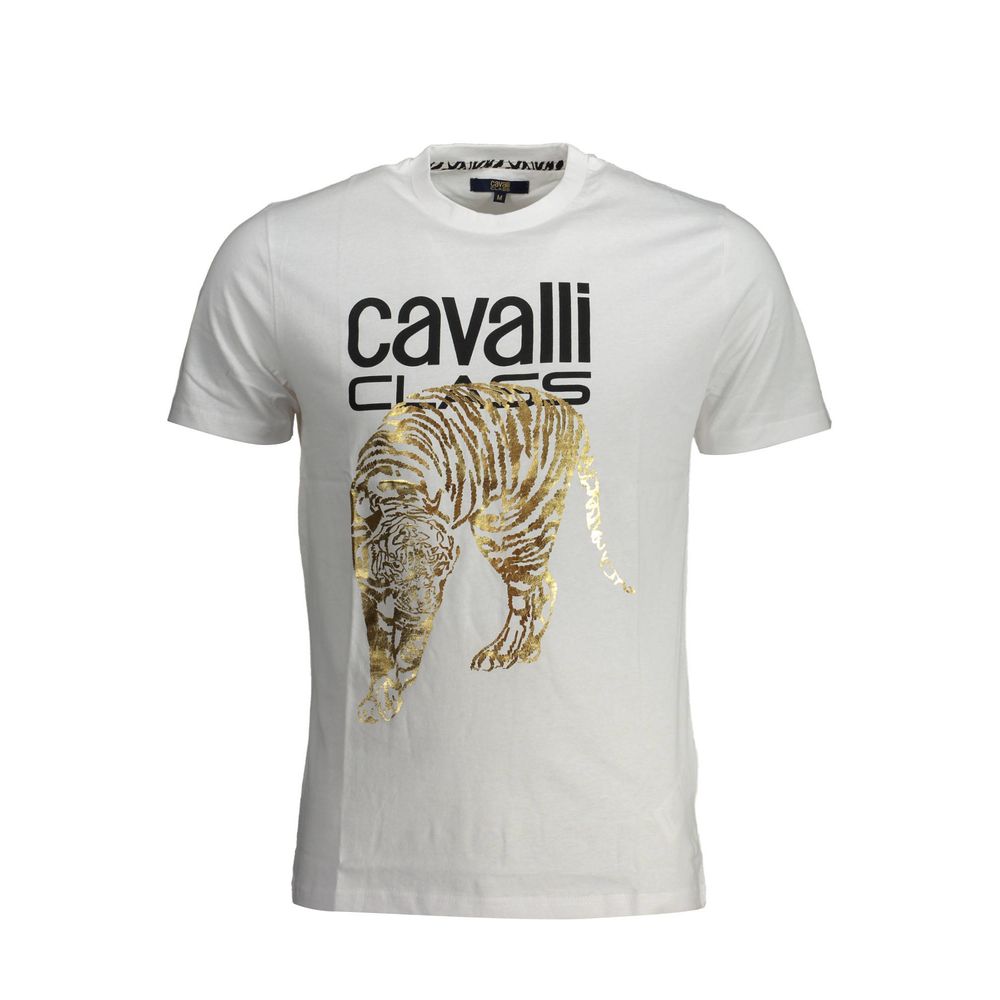 Camiseta blanca de algodón