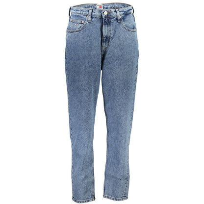 Pantalones y vaqueros de algodón azules