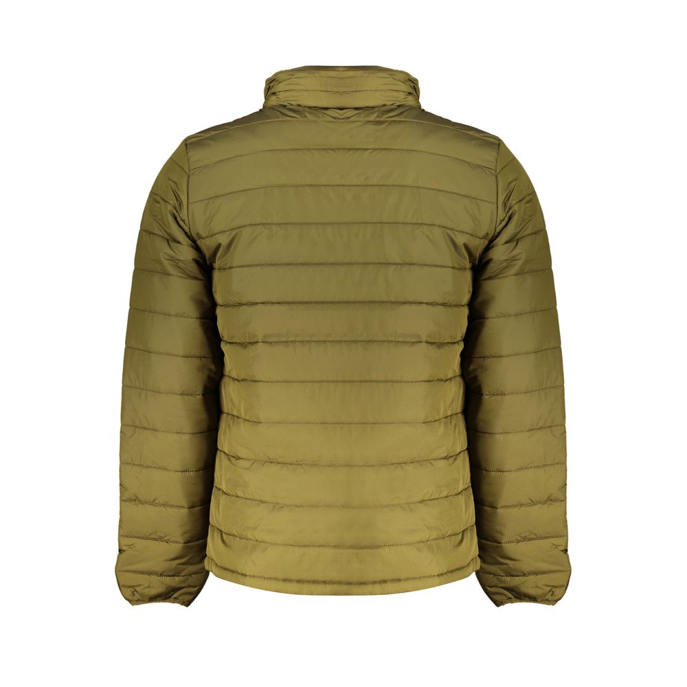 Chaqueta de poliéster verde