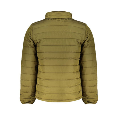 Chaqueta de poliéster verde
