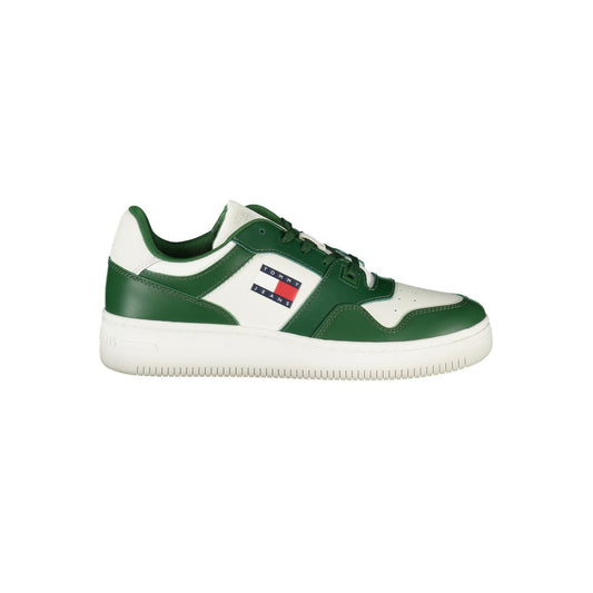 Sneaker Hombre Piel Verde