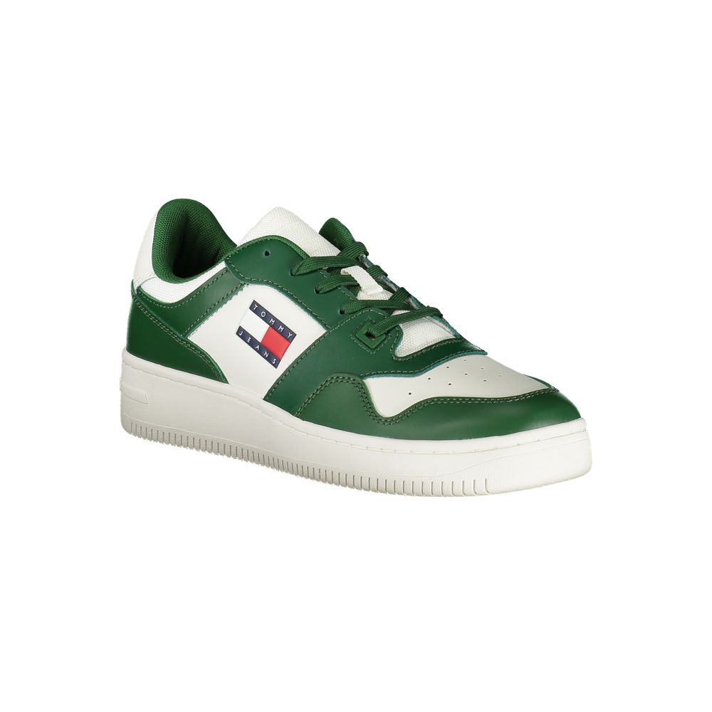 Sneaker Hombre Piel Verde