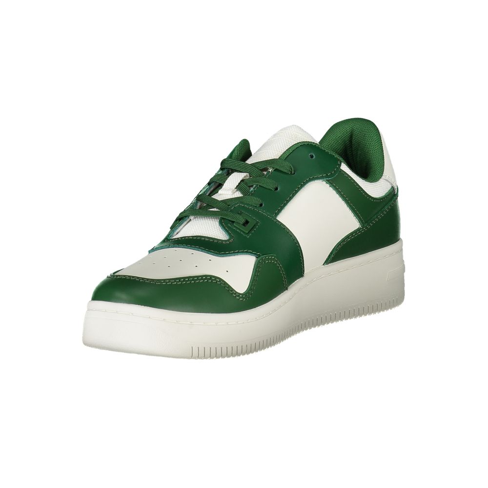 Sneaker Hombre Piel Verde