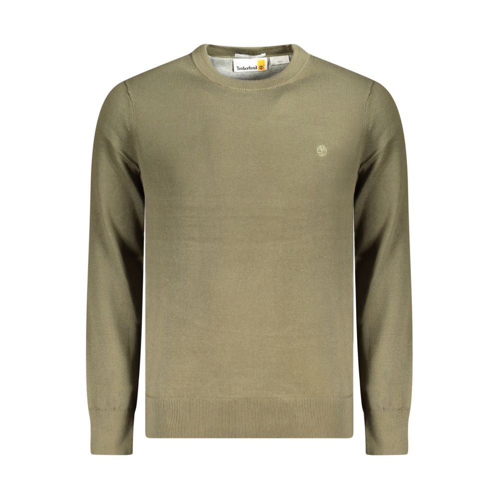 Jersey verde de algodón para hombre
