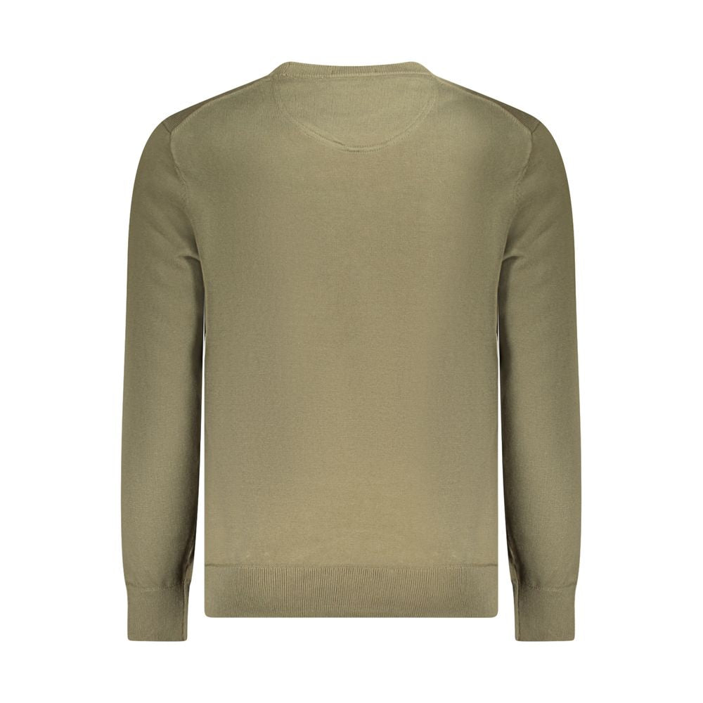 Jersey verde de algodón para hombre