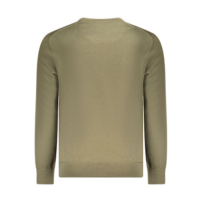 Jersey verde de algodón para hombre