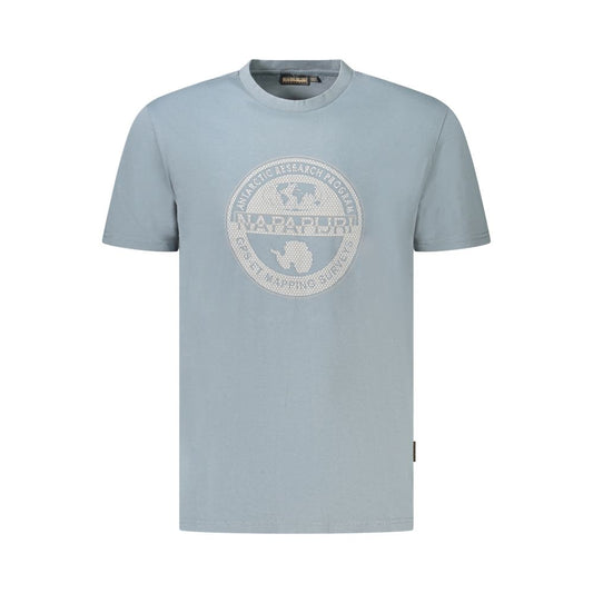 Camiseta marrón de algodón para hombre