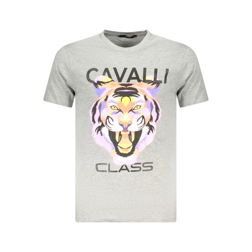 Camiseta marrón de algodón para hombre