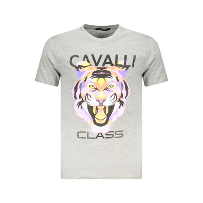 Camiseta marrón de algodón para hombre