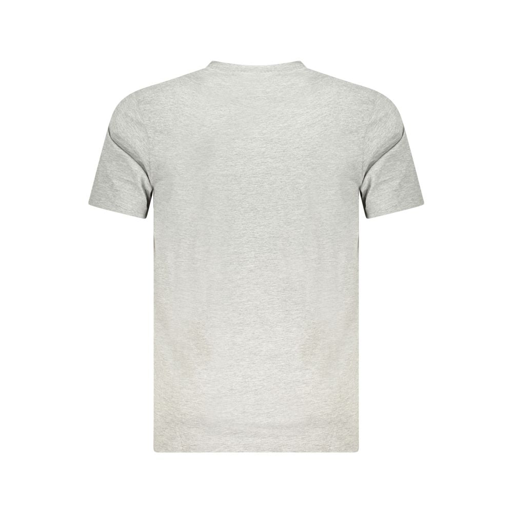 Camiseta marrón de algodón para hombre