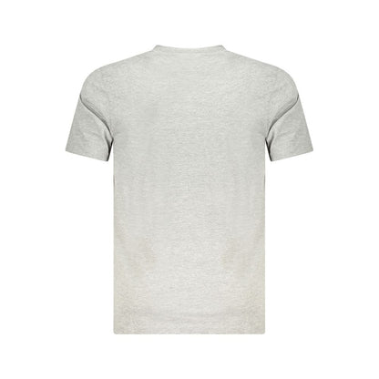 Camiseta marrón de algodón para hombre