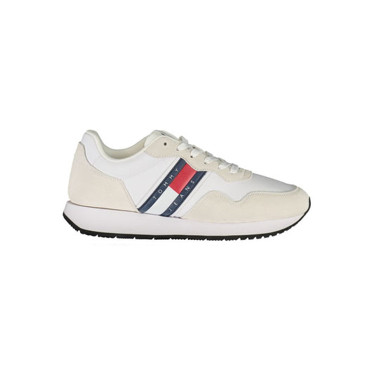 Sneaker Hombre Piel Blanco