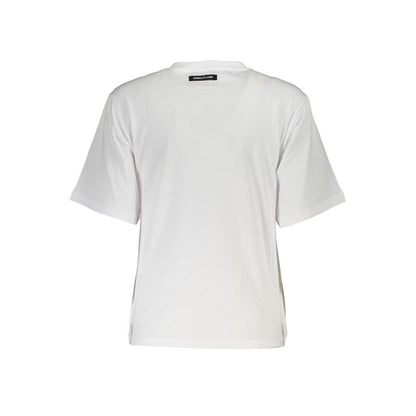 White Cotton Women Top