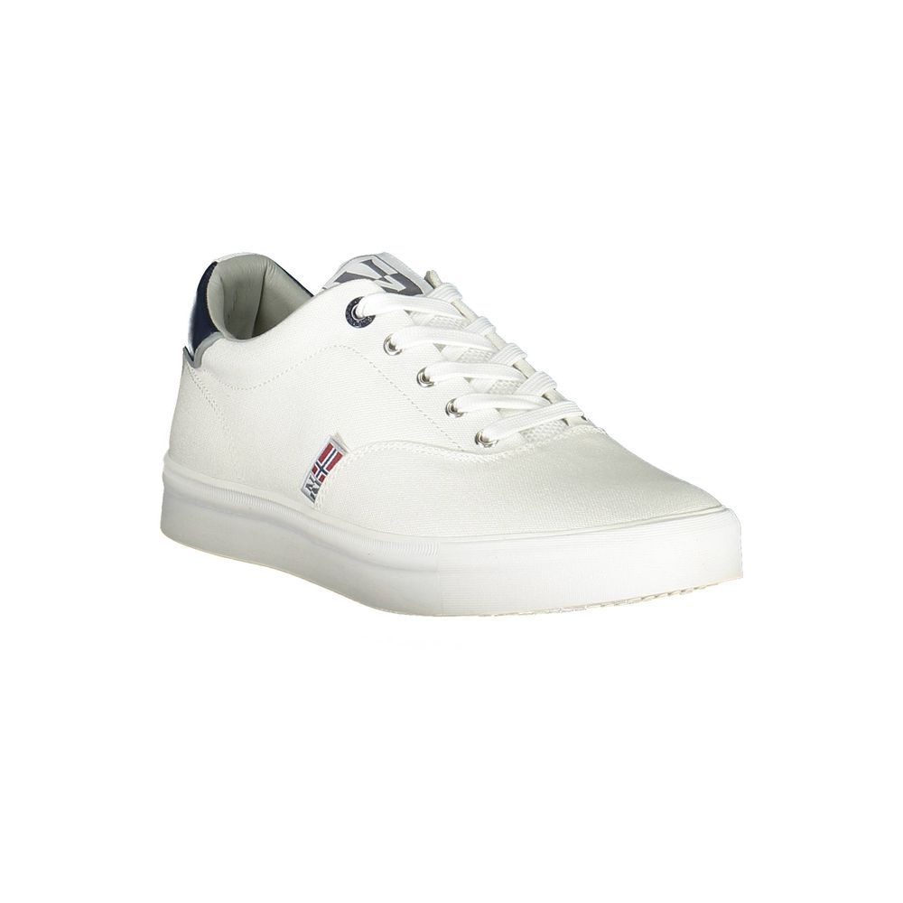 Sneaker Hombre Poliéster Blanco