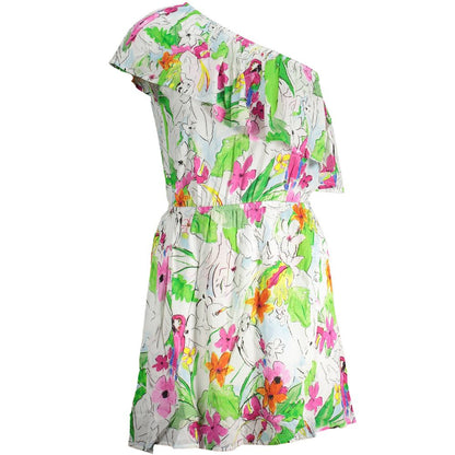 Vestido Blanco Viscosa Mujer