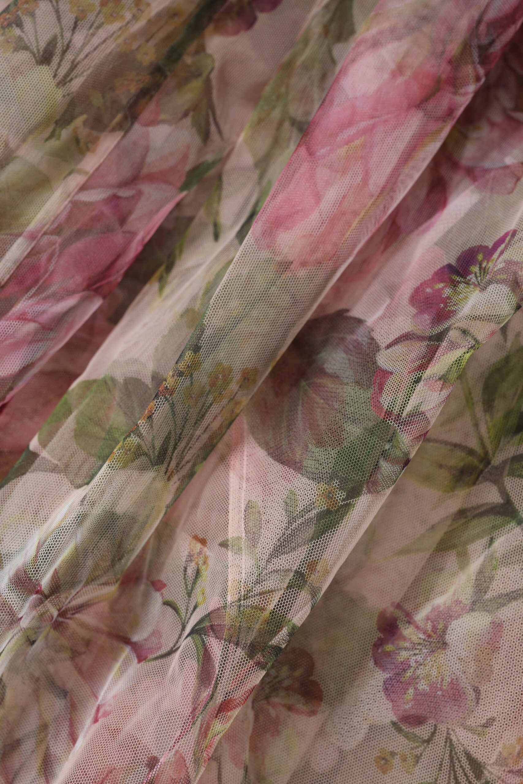 Multicolor Floral Print Long Maxi Gown Dress