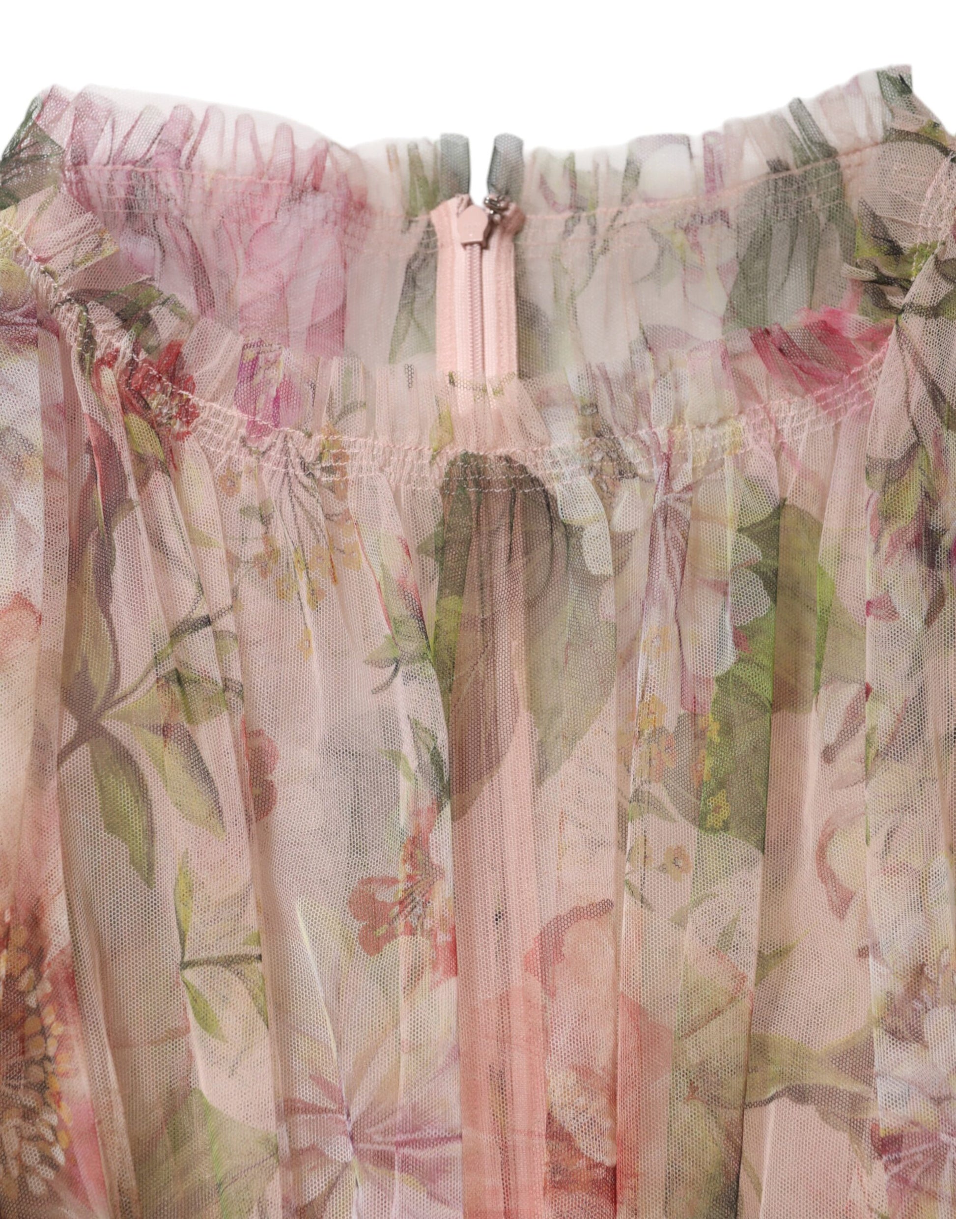 Multicolor Floral Print Long Maxi Gown Dress