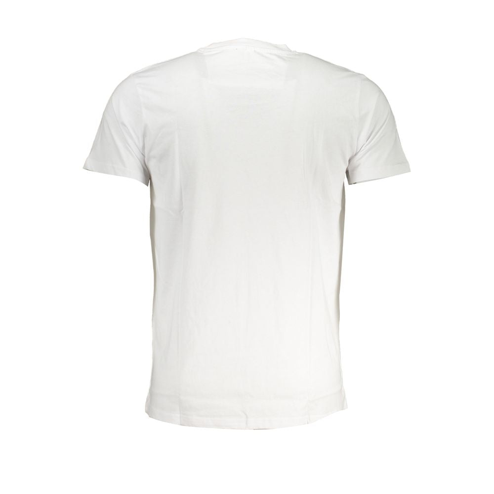 Camiseta blanca de algodón