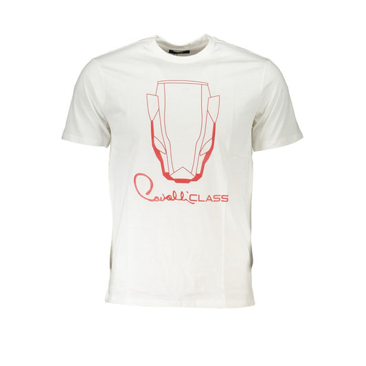 Camiseta blanca de algodón